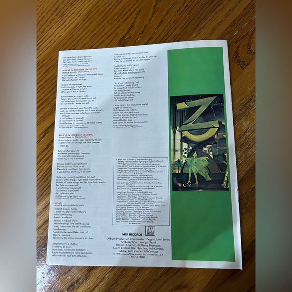 The Wiz Vinyl Record Cover - Picture 14 of 14